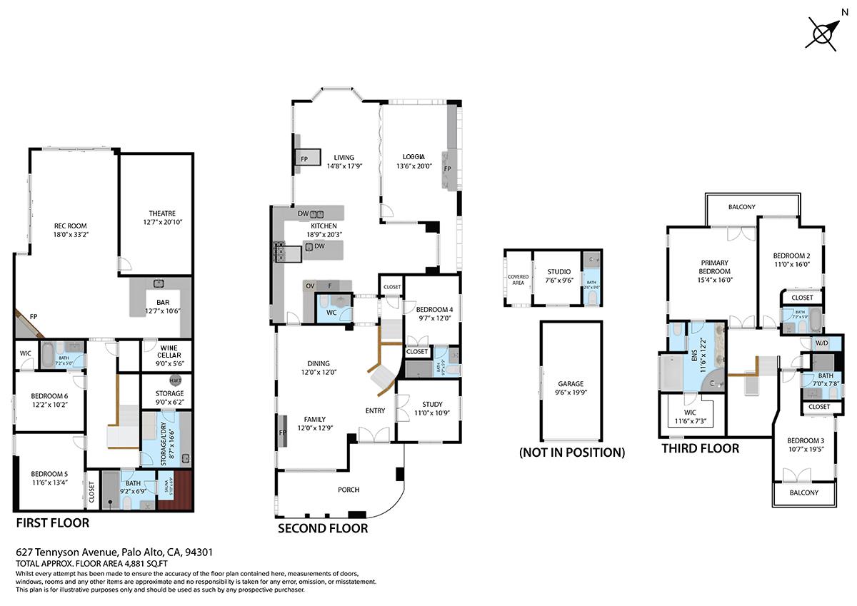 627 Tennyson Ave PALO ALTO, CA 94301