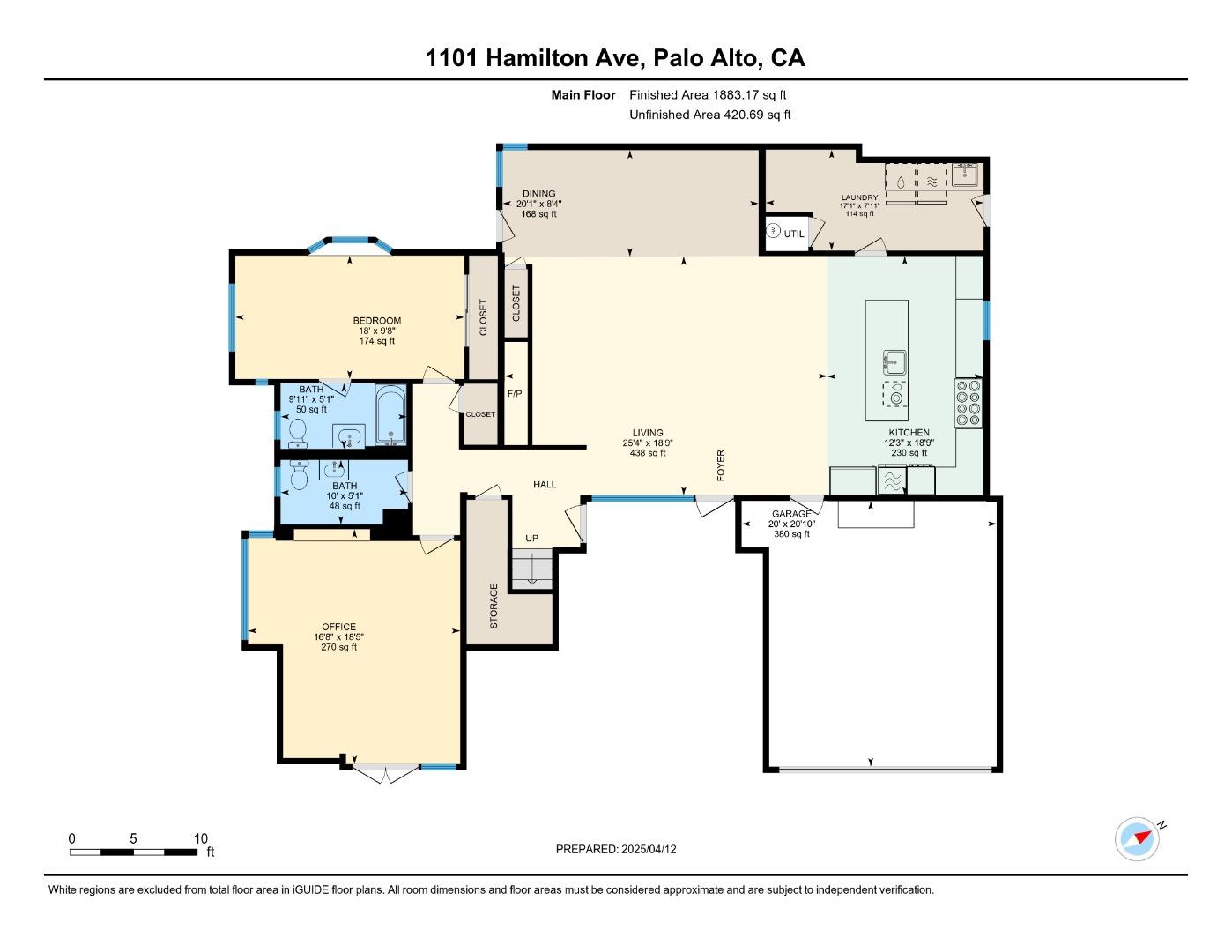 1101 Hamilton Ave Palo Alto, CA 94301